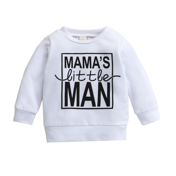 Brown Coat Newborn Baby Girl Alphabet Top Tshirt - Image 3