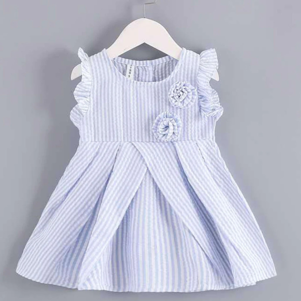 Toddler Kids Baby Girls Dress Striped Newborn Dresses For Baby Girls Clothes Ruffled Flower Print Princess Dress Sundress SummerToddler Kids Baby Girls Dress Striped Newborn Dresses For Baby Girls Clothes Ruffled Flower Print Princess Dress Sundress Summer