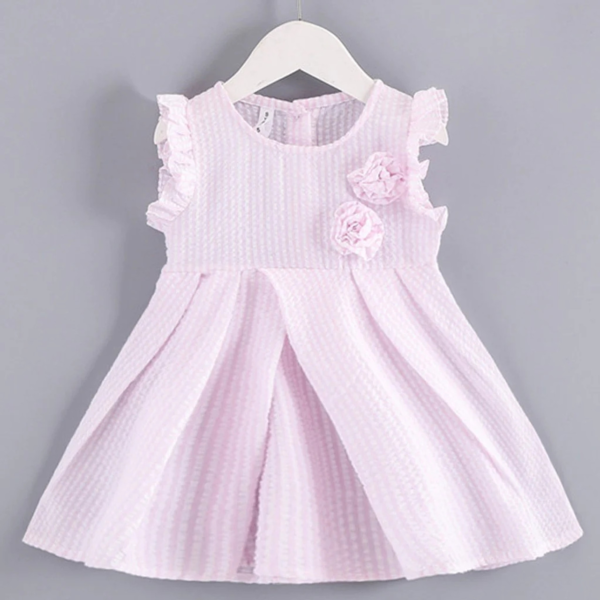 Toddler Kids Baby Girls Dress Striped Newborn Dresses For Baby Girls Clothes Ruffled Flower Print Princess Dress Sundress SummerToddler Kids Baby Girls Dress Striped Newborn Dresses For Baby Girls Clothes Ruffled Flower Print Princess Dress Sundress Summer - Image 6
